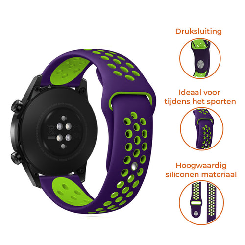 Suunto vertikaler Sportarmband (lila/grün)