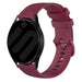 Samsung Galaxy Watch 6 Classic 43mm Premium Silicone Strap (Dark Red)