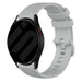 Samsung Galaxy Watch FE Luxus Silikonarmband (Grau)