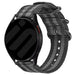 OnePlus Watch 3 - 46mm Nylon-Schnallenarmband (Schwarz/Grau)