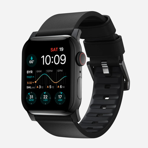 Nomad Active Pro Apple Watch Hybrid Armband (Schwarz)