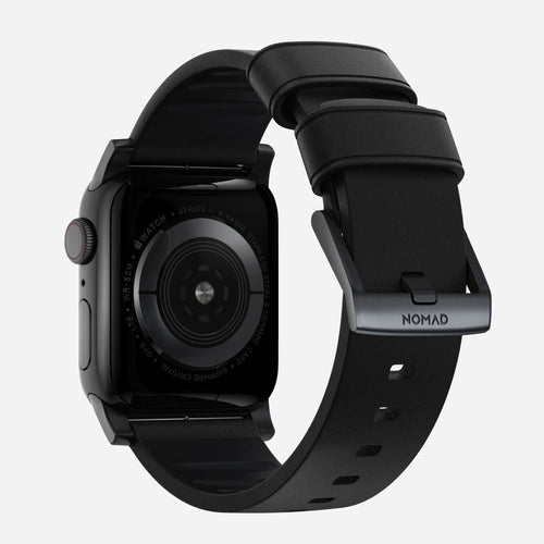 Nomad Active Pro Apple Watch Hybrid Armband (Schwarz)
