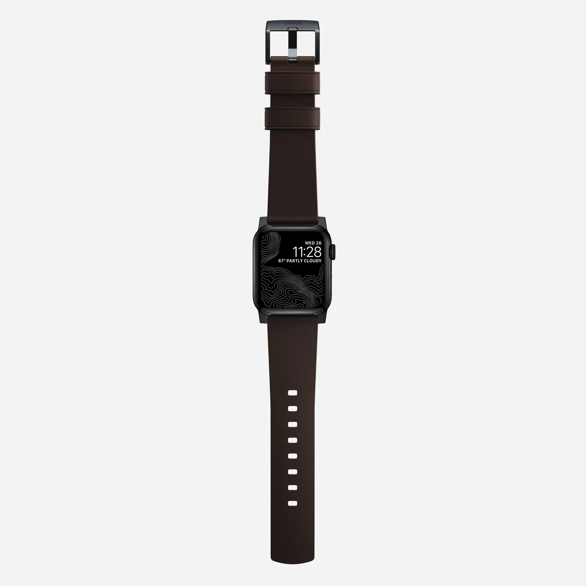 Nomad Active Pro Apple Watch Hybrid Strap (Brown/Black)