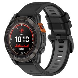 Garmin Instinct 3 - 45mm Schnalle Sport Amrband (Schwarz/Grau)