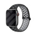 Apple Watch Sportarmband (Schwarz/Grau)