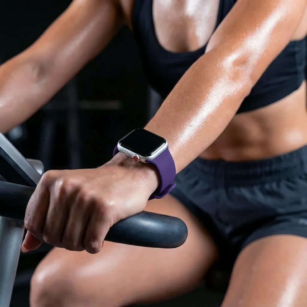 Apple Watch Silikonarmband (Lila)