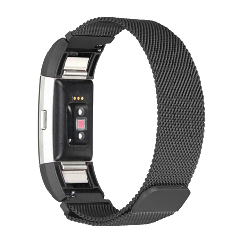 Fitbit Charge 4 Milanese Armband (Schwarz)