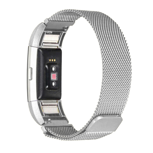 Fitbit Charge 4 Milanese-Armband (Silber)