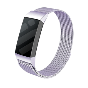 Fitbit Charge 3 Milanese Armband (Lila)