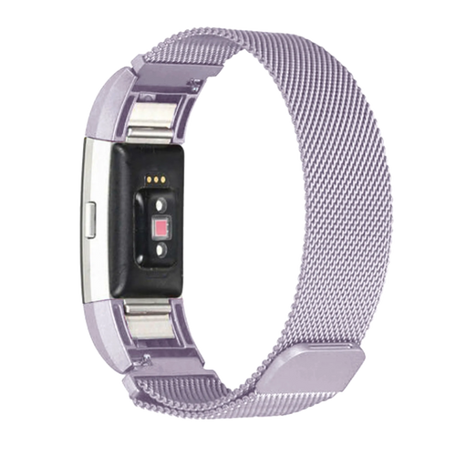 Fitbit Charge 3 Milanese Armband (Lila)