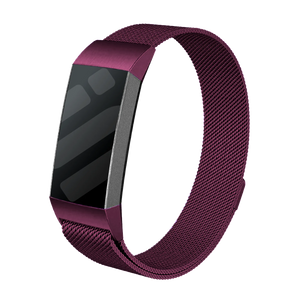 Fitbit Charge 4 Milanese Armband (Violett)