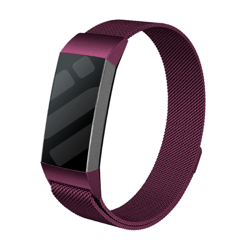 Fitbit Charge 4 Milanese Armband (Violett)