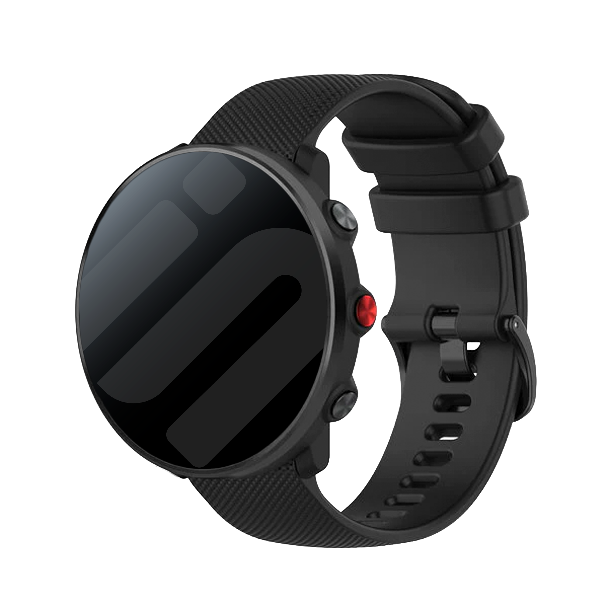 Polar Vantage M Silikonarmband (Schwarz)