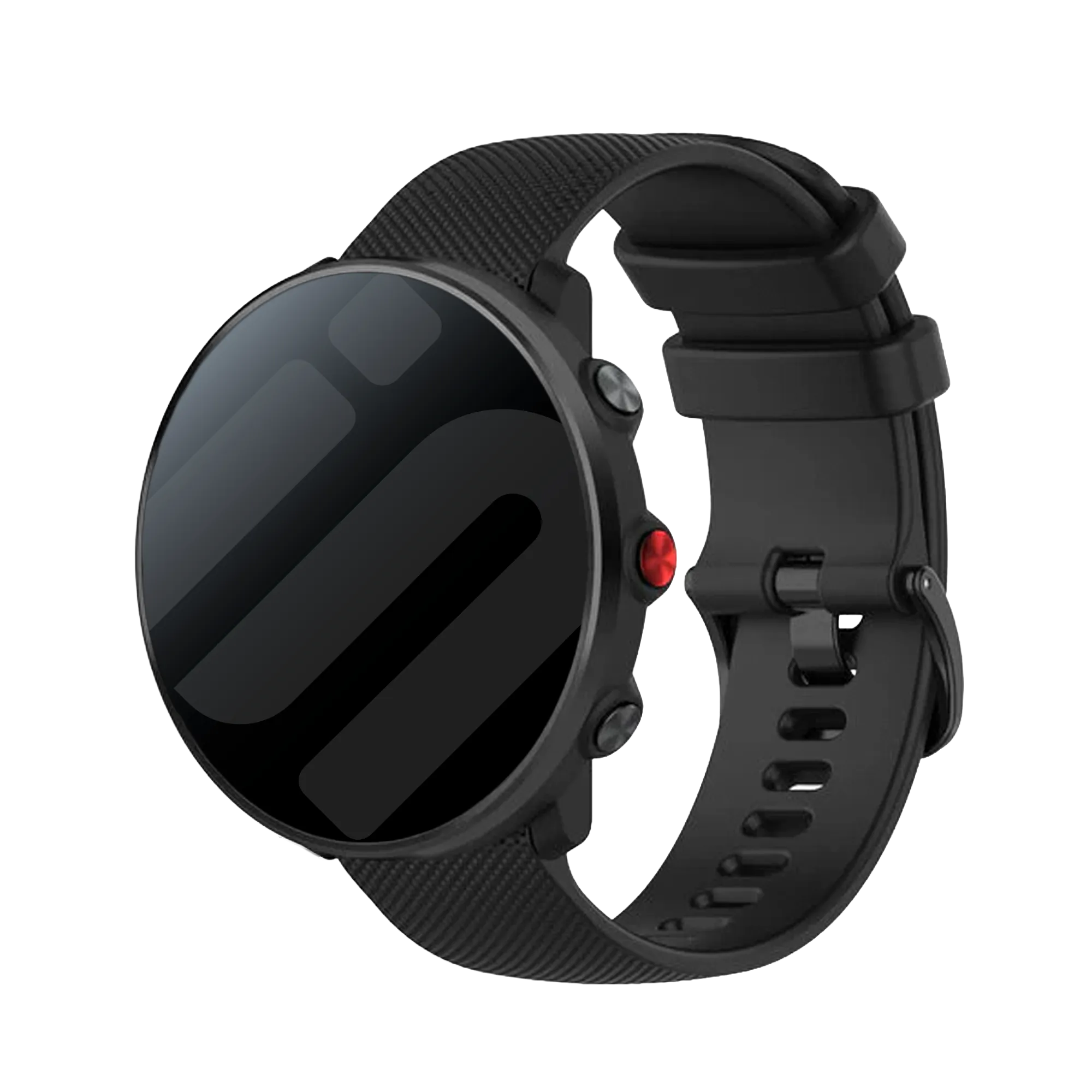 Polar Vantage M Silikonarmband (Schwarz)