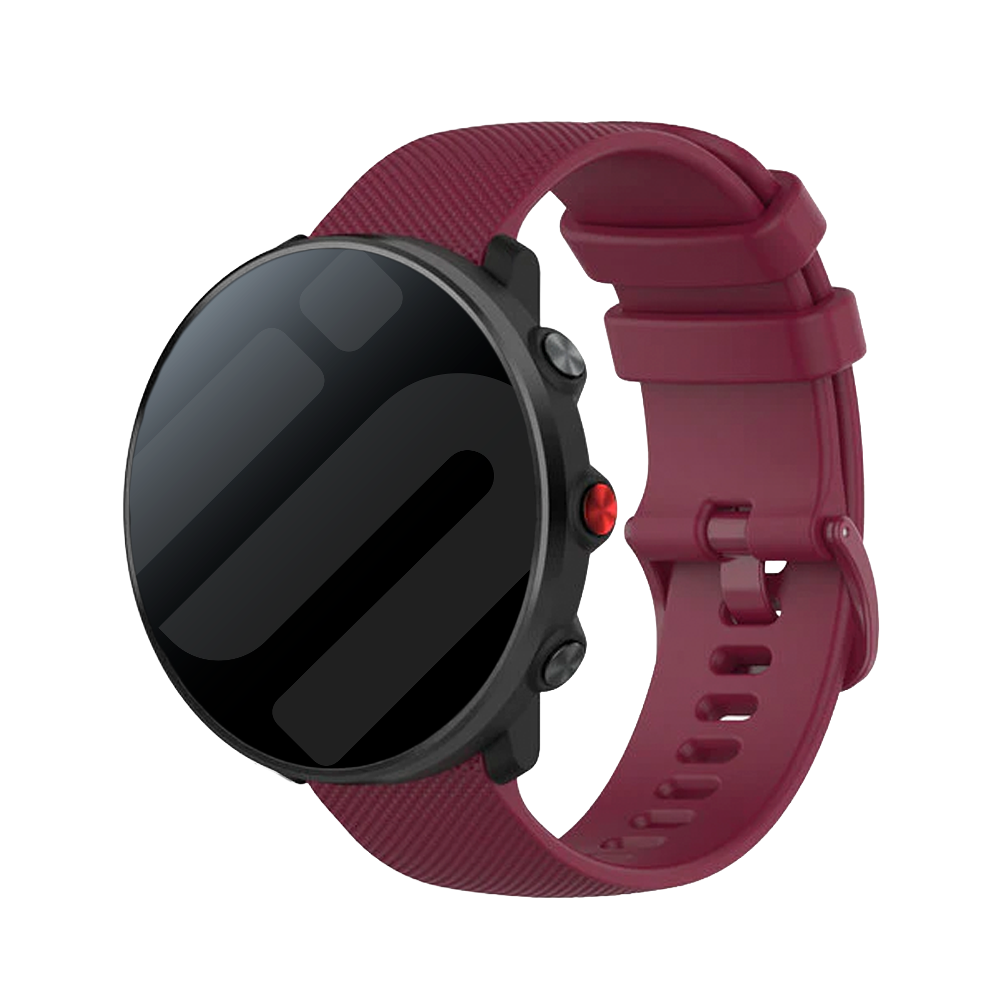 Polar Vantage M Silikonarmband (Dunkelrot)