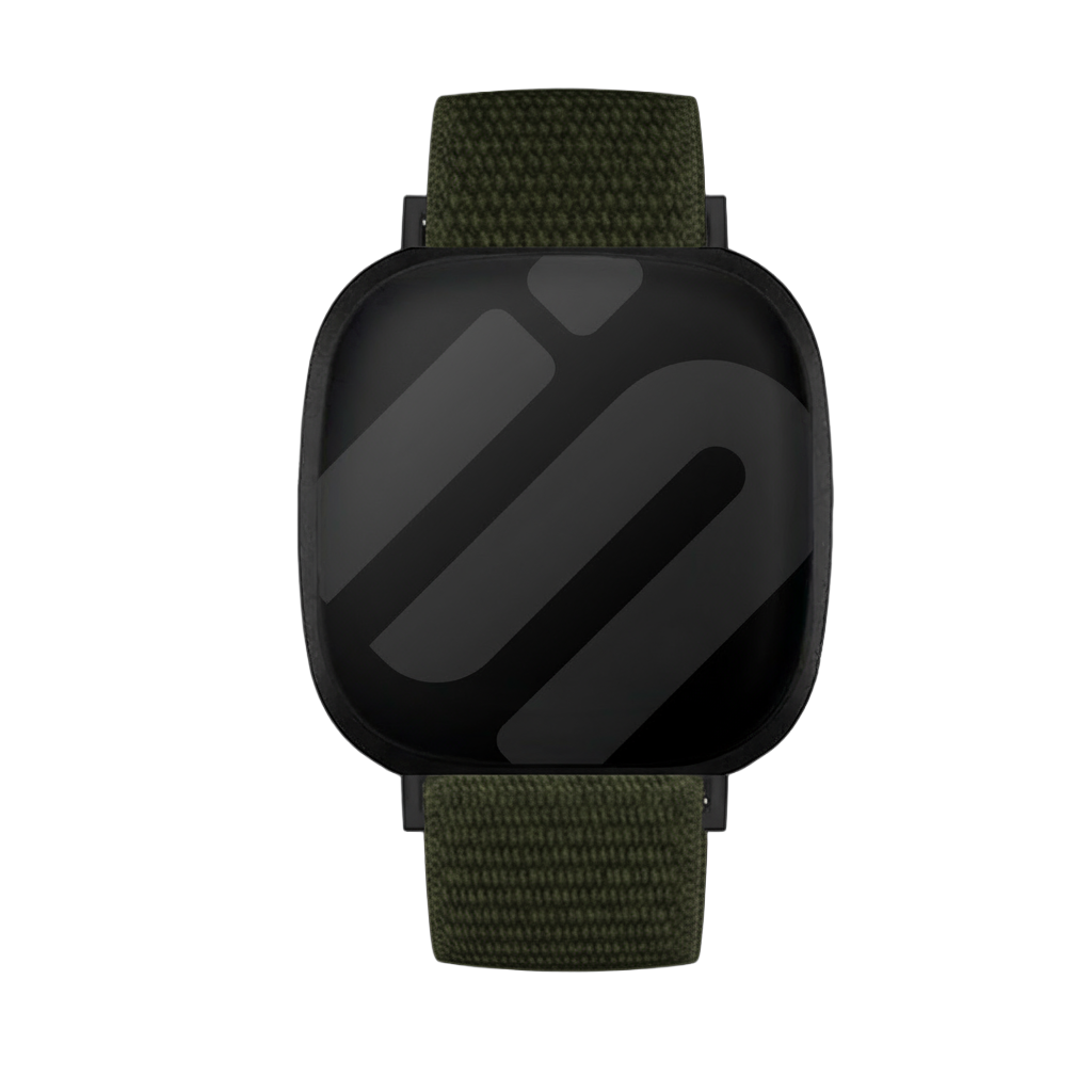 Fitbit Versa 3 Nylonarmband (Grün)