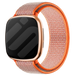 Fitbit Versa 3 Nylon Strap (Orange)