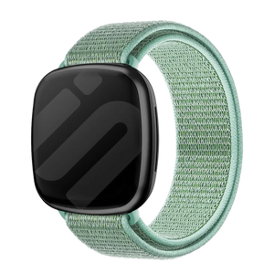 Fitbit Versa 3 Nylonarmband (Mintgrün)