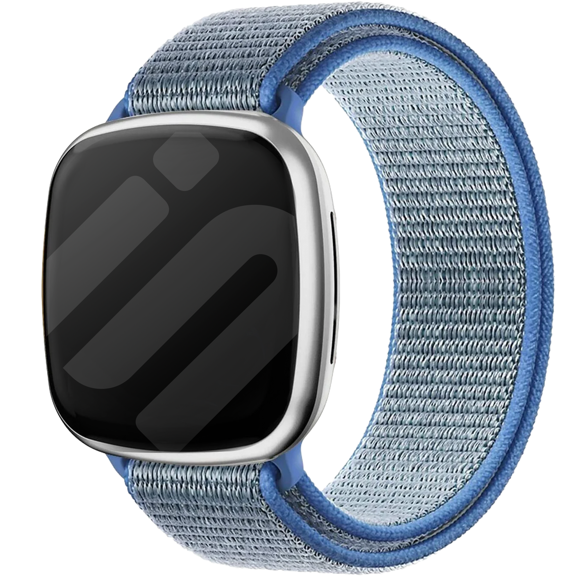 Fitbit Versa 3 Nylon Strap (Light Blue)