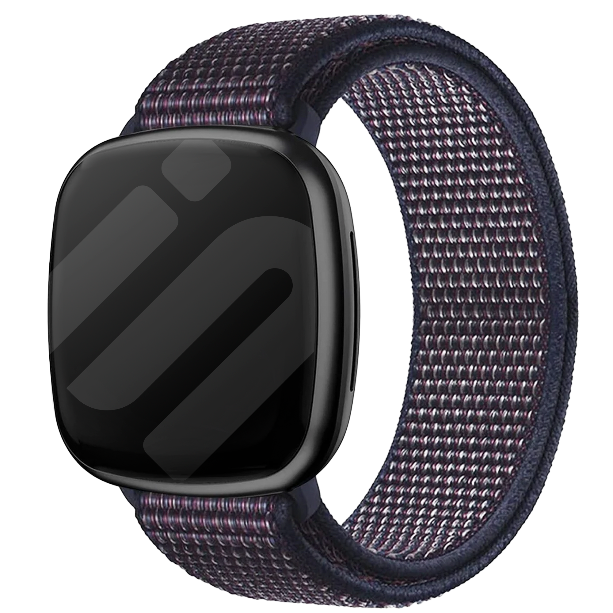 Fitbit Versa 3 Nylonarmband (IndigoBlau)