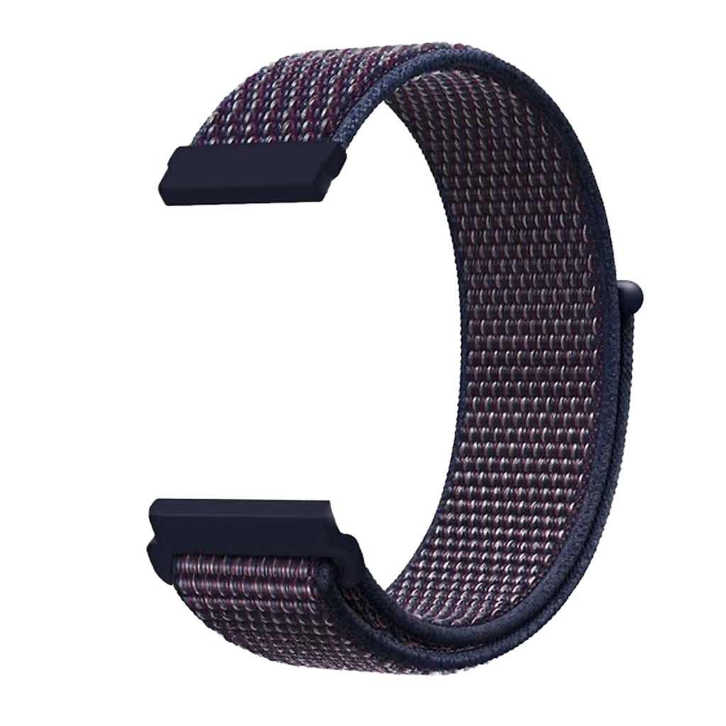 Fitbit Versa 3 Nylonarmband (IndigoBlau)