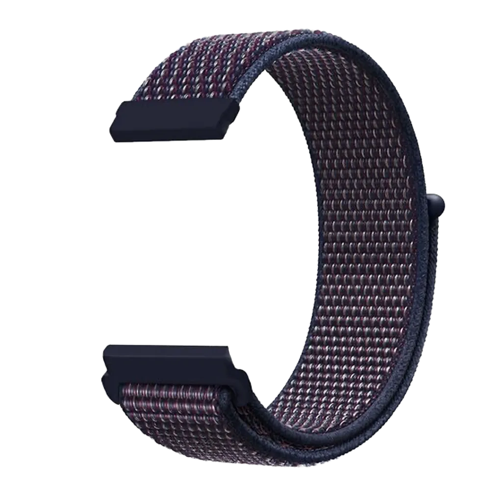 Fitbit Versa 3 Nylonarmband (IndigoBlau)