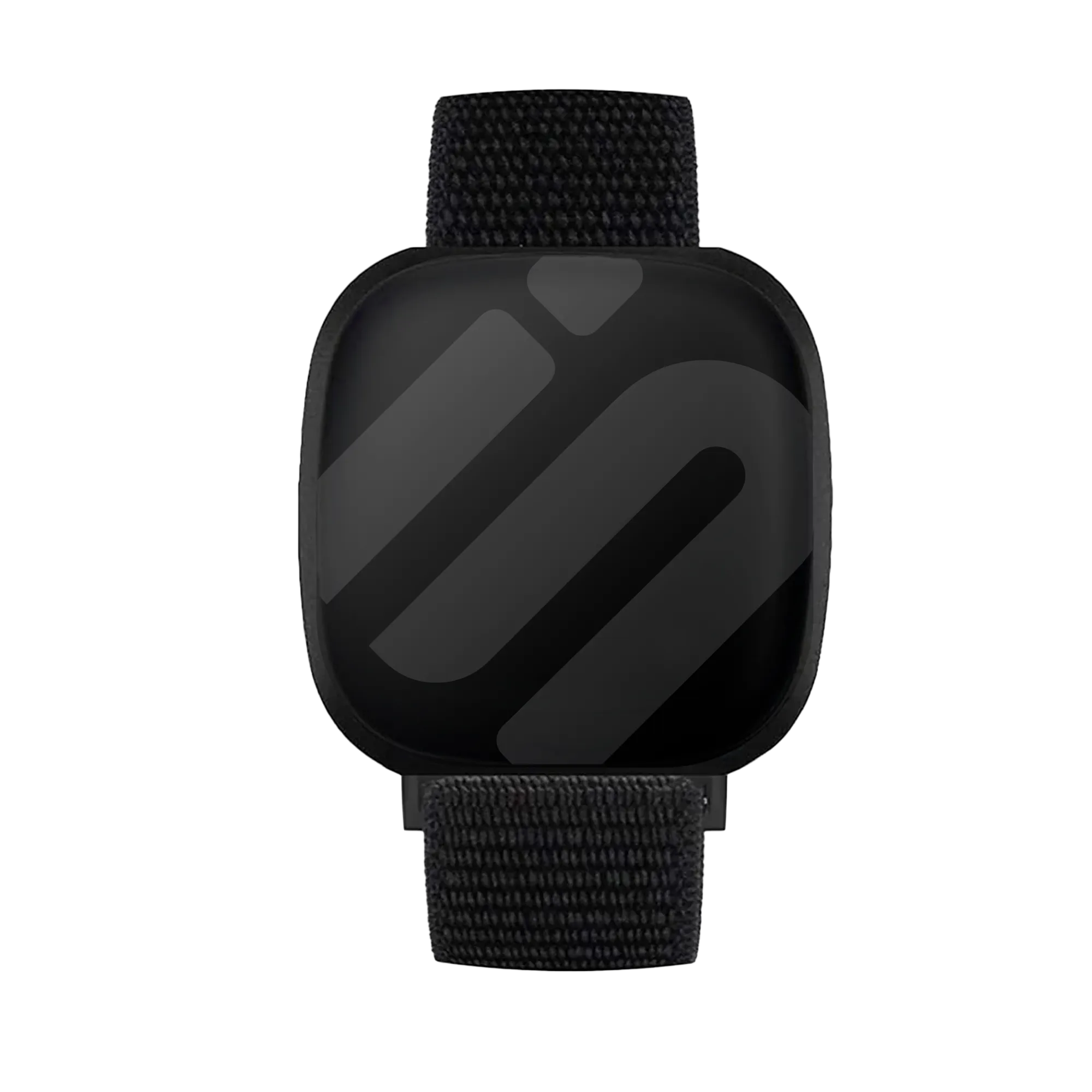 Fitbit Sense Nylonarmband (Schwarz)