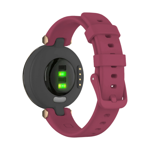 Garmin Lily Silikonarmband (Weinrot)
