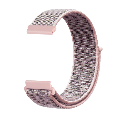 Samsung Galaxy Watch 3 41mm Nylon Strap (Grey/Pink)