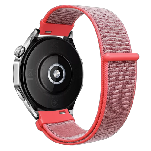 Oppo Watch X2 Mini Nylonarmband (Rosa/Rot)