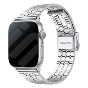 Apple Watch Edelstahl-Armband (Silber)
