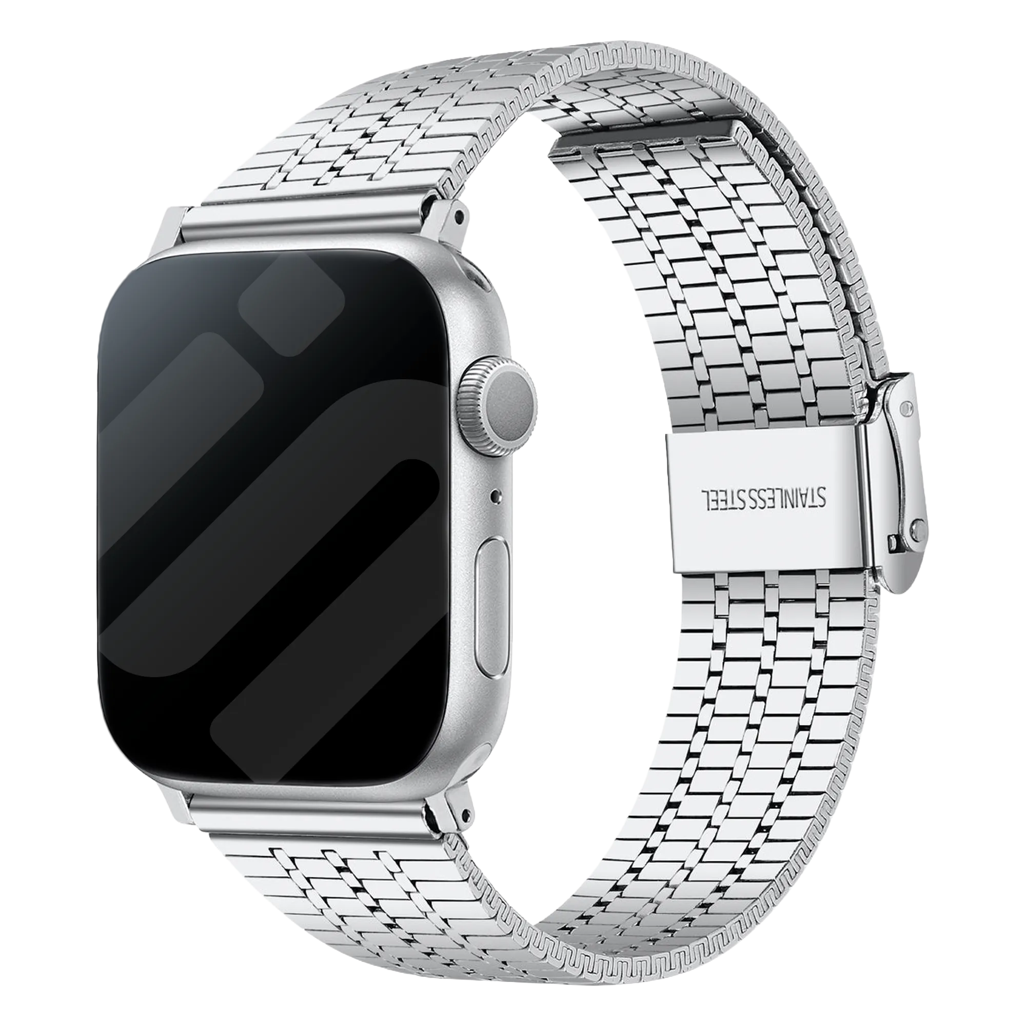 Apple Watch Edelstahl-Armband (Silber)