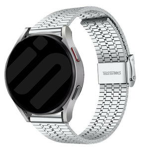 Amazfit GTR Mini Feines Stahlarmband (Silber)