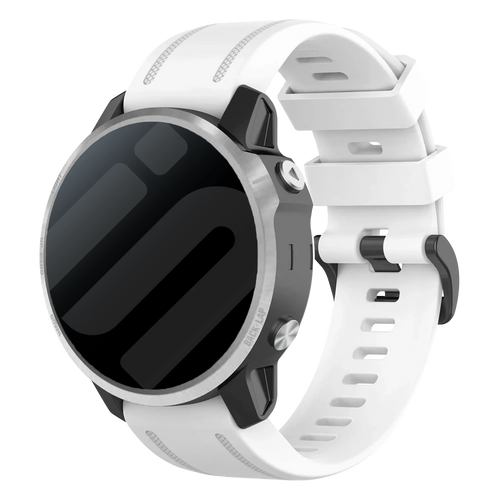 Garmin Epix Pro (Gen 2) 42mm Silicone Strap (White)