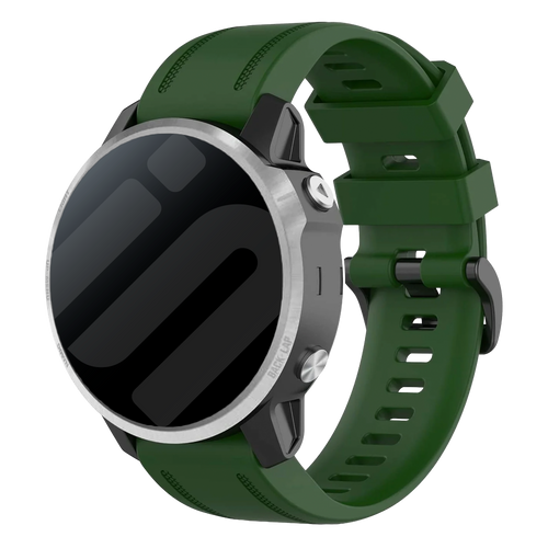 Garmin Epix Pro (Gen 2) 42mm Silicone Strap (Army Green)