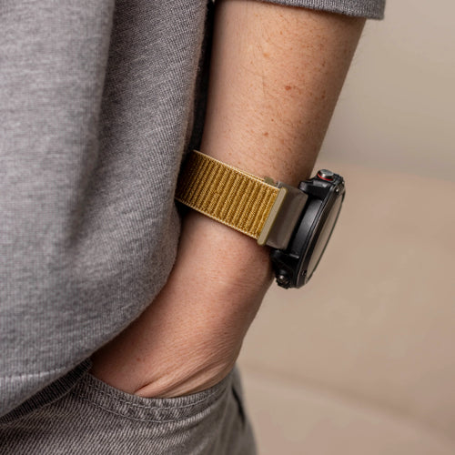 Garmin Fenix 7 Nylonarmband (Olivgrün)