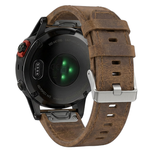 Garmin Fenix 7 Lederarmband (Braun)