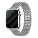 Apple Watch Stahlperlenarmband (Silber)