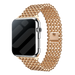 Apple Watch Stahlperlenarmband (Roségold)