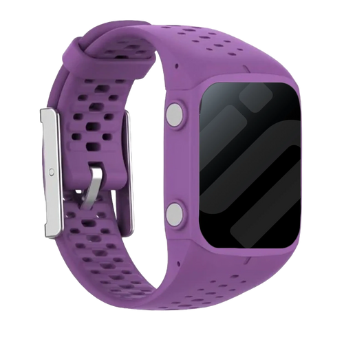 Polar M400 / M430 Silikonarmband (Lila)
