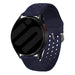 Samsung Galaxy Watch 6 - 44mm atmungsaktives Silikonarmband (Dunkelblau)