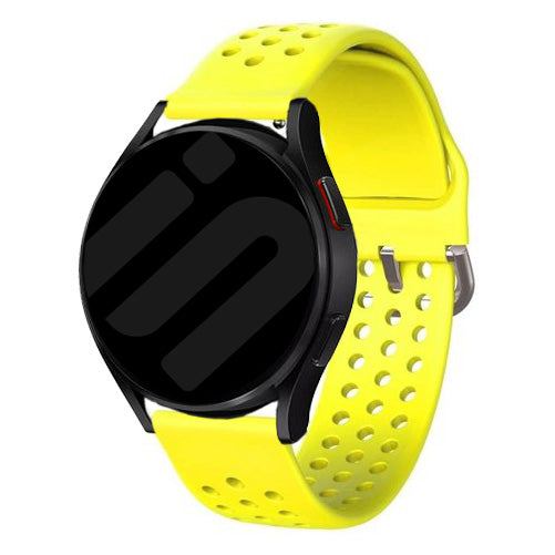 Coros Apex 2 Silikonarmband 'Air' (Gelb)