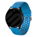 Samsung Galaxy Watch 7 - 40mm Silikonarmband mit Löchern (Hellblau)