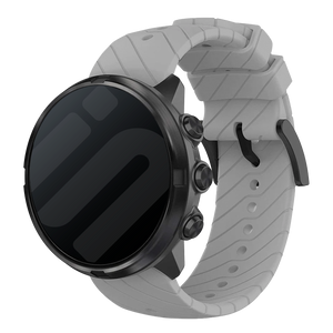 Suunto 9 (Baro) Silikonarmband (Grau)