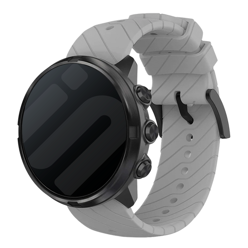 Suunto 9 (Baro) Silikonarmband (Grau)