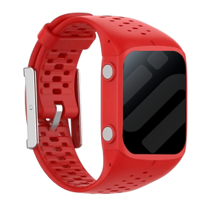 Polar M400 / M430 Silikonarmband (Rot)