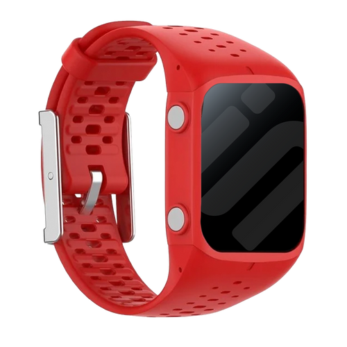 Polar M400 / M430 Silikonarmband (Rot)