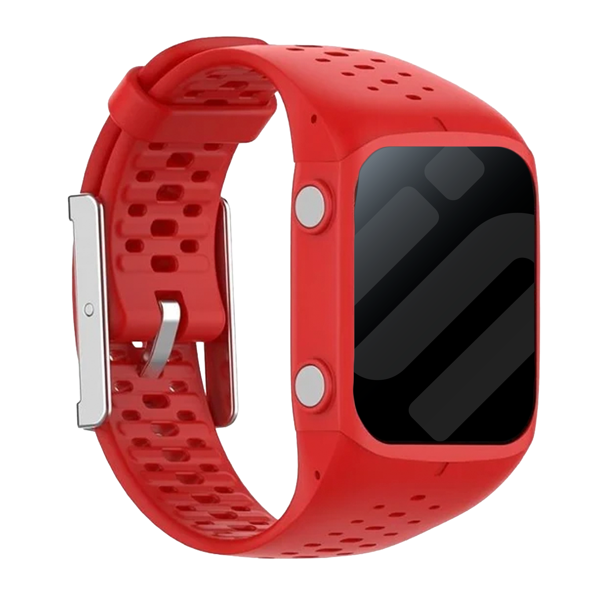 Polar M400 / M430 Silikonarmband (Rot)