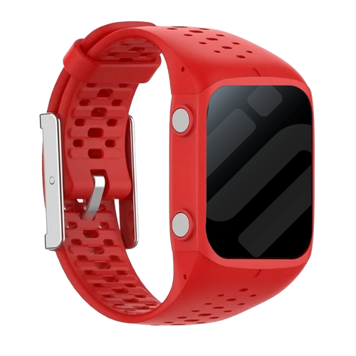 Polar M400 / M430 Silikonarmband (Rot)