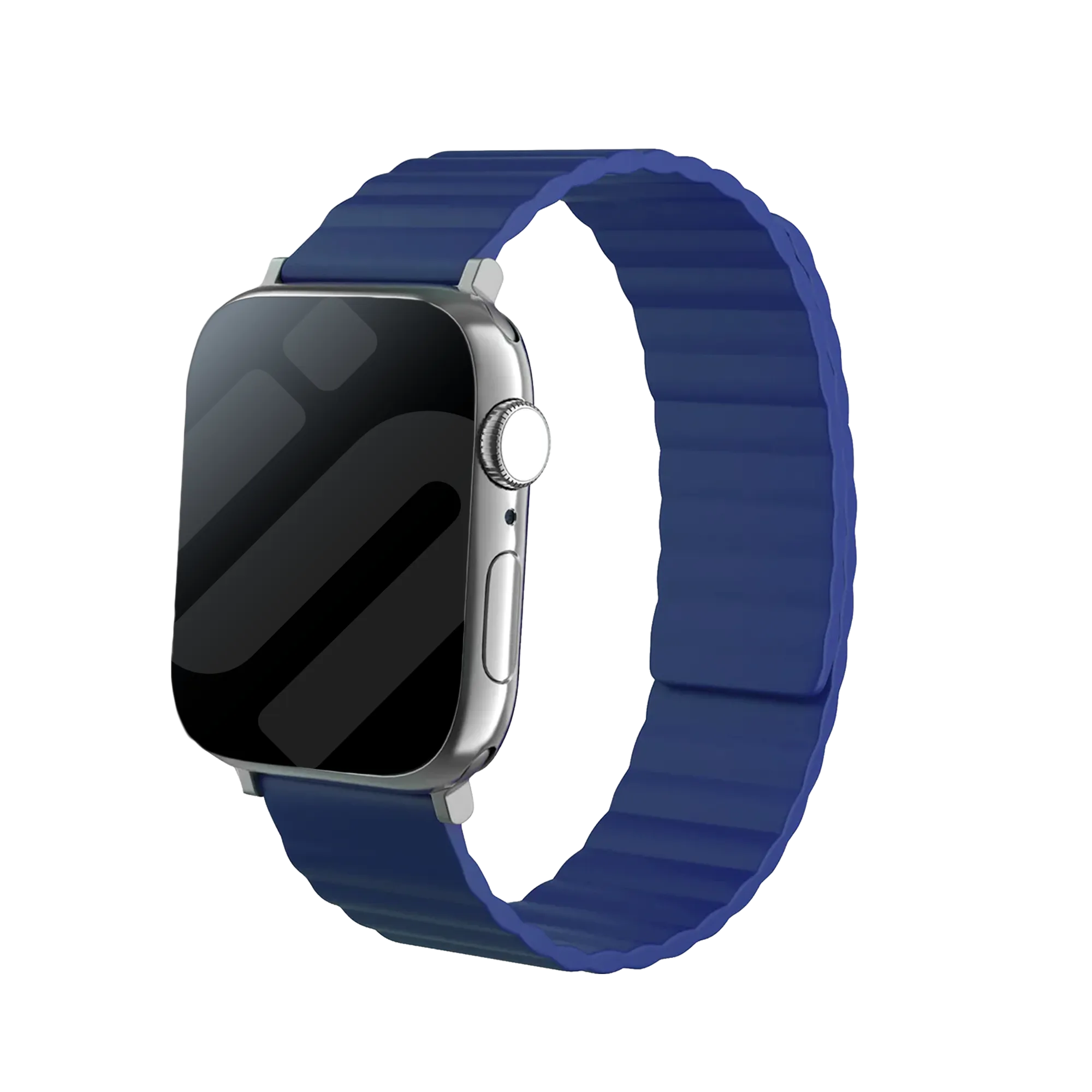 Apple Watch Magnetisches Silikonarmband (Blau)